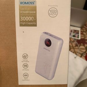 Romoss Power Bank 300000mAH  Portable Charger